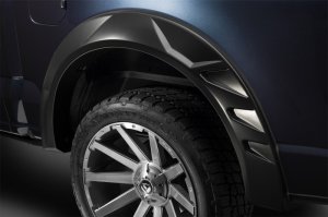 Chevrolet Silverado 2500HD Fender Flares - Husky Liners - DRT Style - Black - `20-`24